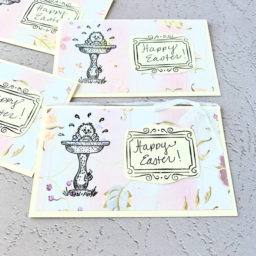 Happy Easter - Birdie - Handmade Cards